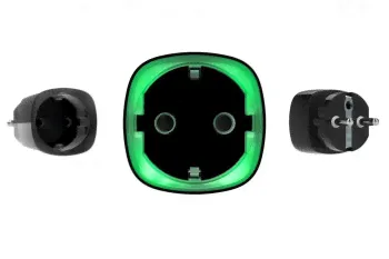 Беспроводная умная розетка Ajax Socket black