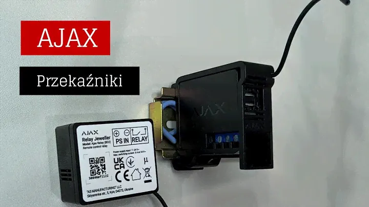Ajax Relay WallSwitch DIN Holder przekaźniki w bezprzewodowym systemie Ajax #ajax
