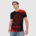 Футболка Ajax - red gradient