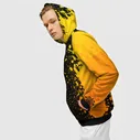 Толстовка Ajax - gold gradient по-вертикали