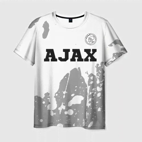Футболка Ajax sport на светлом фоне посередине-2
