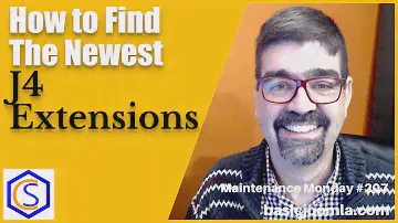 How to Find the Newest Extensions for Joomla 4 - 🛠 MM #207