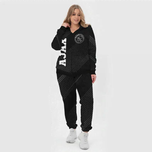 Спортивный костюм Ajax sport на темном фоне: надпись, символ-4