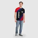 Футболка Ajax - gold gradient вертикально