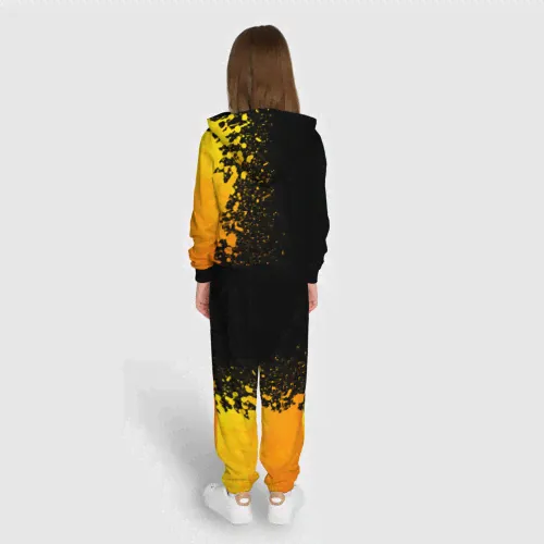 Спортивный костюм Ajax - gold gradient по-вертикали-2