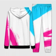 Спортивный костюм Ajax neon gradient style вертикально