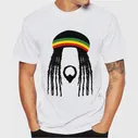 🛍 Футболка Ajax Bob Marley Мужская, модная рубашка, смешная одежда, повседневная футболка в эстетике футбола, Топ в стиле Харадзюку, уличная одежда