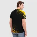 Футболка Ajax - gold gradient вертикально