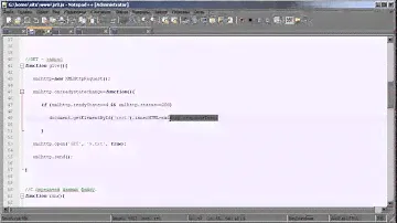 JavaScript: AJAX, знакомство, методы GET и POST