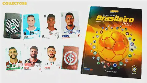 2017 BRAZILIAN SOCCER CHAMPIONSHIP - COMPLETING THE STICKERS COLLECTION