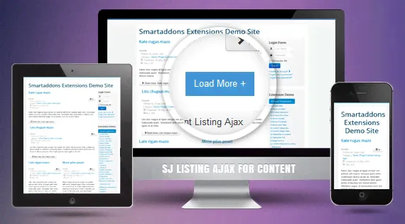 SJ Listing Ajax for Content - Joomla 5, 4 & Joomla 3 Plugin