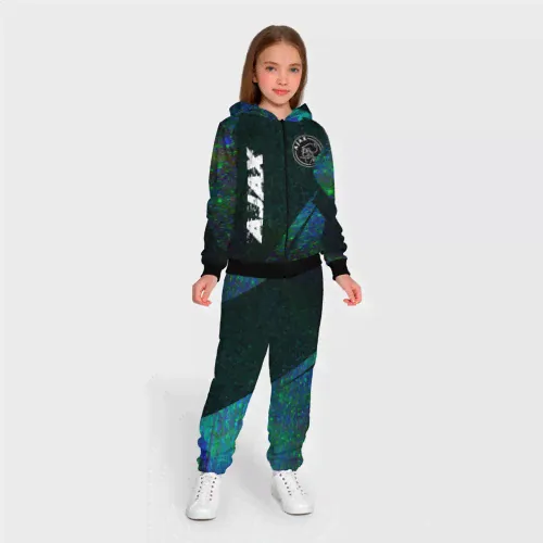 Спортивный костюм Ajax glitch blue-1