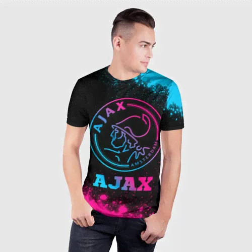 Футболка Ajax - neon gradient-2
