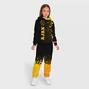 Спортивный костюм Ajax - gold gradient по-вертикали