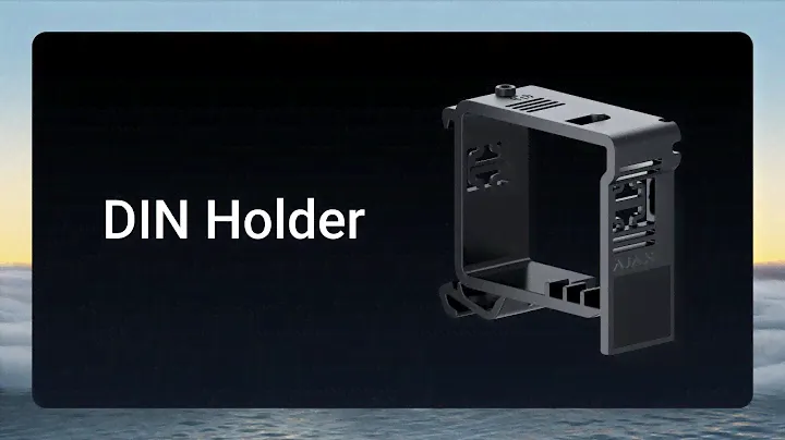 DIN Holder: bracket to fix Relay or WallSwitch on a DIN rail
