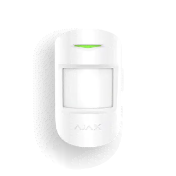 Ajax MotionProtect Plus (white) извещатель комбинированный оптико-электронный объемный и микроволновой, радиоканальный