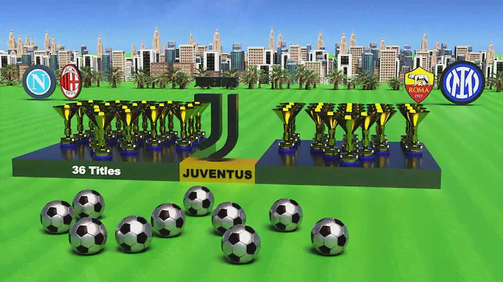 Serie A : The Most Titled Clubs in Italian Football  🏆 JUVENTUS INTER MILAN 🔥🔥🔥