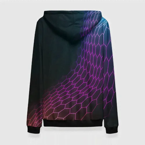 Костюм Ajax футбольная сетка Женский Толстовка и штаны 3D-1