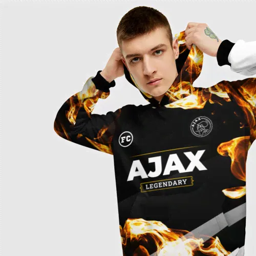 Толстовка Ajax legendary sport fire-2