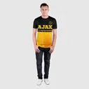 Футболка Ajax - gold gradient посередине