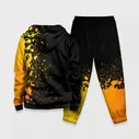 Спортивный костюм Ajax - gold gradient по-вертикали