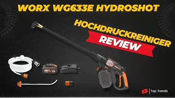 WORX WG633E Hydroshot Akku Hochdruckreiniger Review