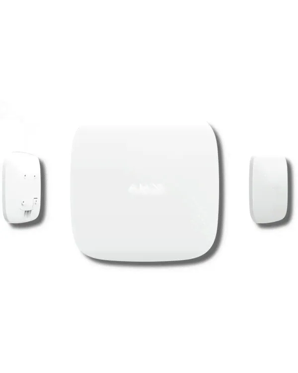 Ajax Hub Plus (white) Центр управления системой Ajax с встроенным GSM-коммуникатором