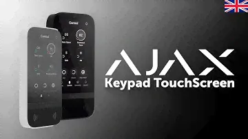 Ajax KeyPad TouchScreen | Wireless Touchscreen Keypad
