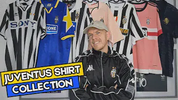 My ENTIRE Juventus football shirt collection ⚫️⚪️