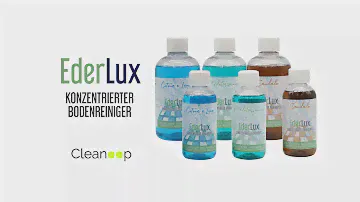 EderLux: Der konzentrierte Bodenreiniger von Cleanoop