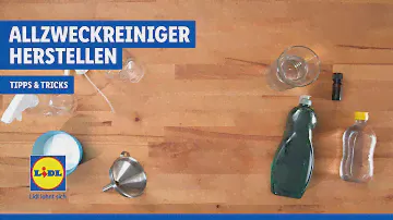 Allzweckreiniger herstellen | Haushaltstipps
