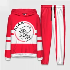 Костюм Ajax Amsterdam Женский Толстовка и штаны 3D