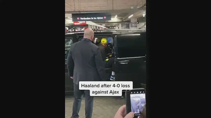 Haaland After Ajax 4-0 loss