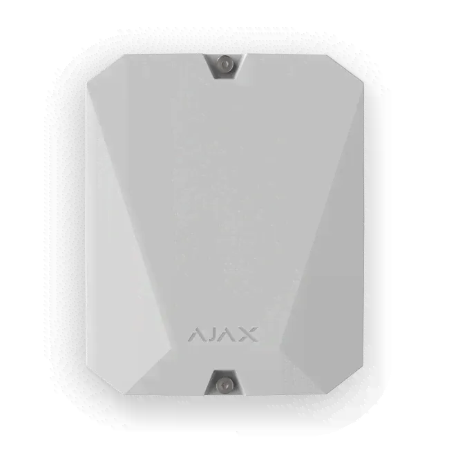 Ajax MultiTransmitter Белый мoдyль интeгpaции