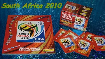 PANINI FIFA WORLD CUP South Africa 2010 STICKER ALBUM SOCCER WM Fußballweltmeisterschaft Sticker