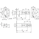 Дверная ручка AJAX 6010 SN-E 39521