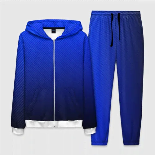 Спортивный костюм Ajax sport color red Мужской На молнии 3D-1