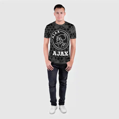 Футболка Ajax sport на темном фоне-3