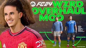 FC24 WZRD OVERHAUL MOD! 60+ FACES ADDED! [BOOTS, SOCKS, TAPES, CAREER & OUTFITS ETC!! [WZRD PCK V5]