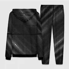 Костюм Ajax glitch blue Мужской Толстовка и штаны 3D