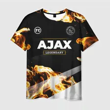 Футболка Ajax legendary sport fire