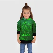 Толстовка Ajax - green gradient Детская 3D
