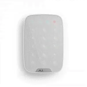 Ajax KeyPad white Беспроводная клавиатура с сенсорными кнопками