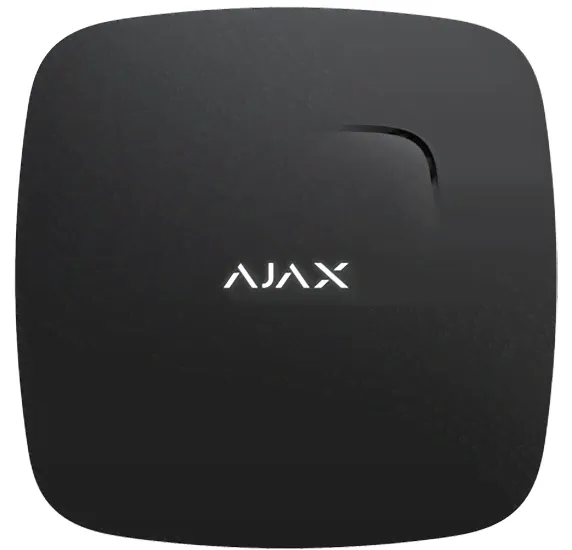 Датчик температуры и дыма Ajax FireProtect Черный-0