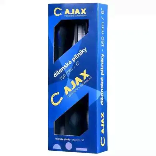 Набор из 3-х напильников AJAX ERGO 286203931525-0
