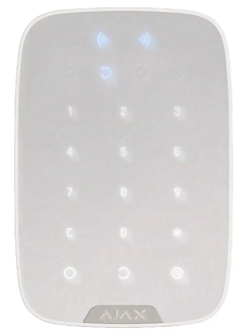 Блок управления Клавиатура Ajax KeyPad Plus Белый-0