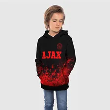 Толстовка Ajax - red gradient посередине Детская 3D