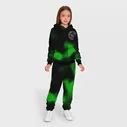 Спортивный костюм Ajax sport halftone Детский На молнии 3D