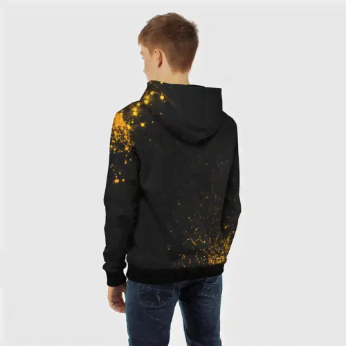 Толстовка Ajax - gold gradient-4