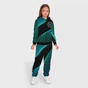 Спортивный костюм Ajax football net Детский На молнии 3D